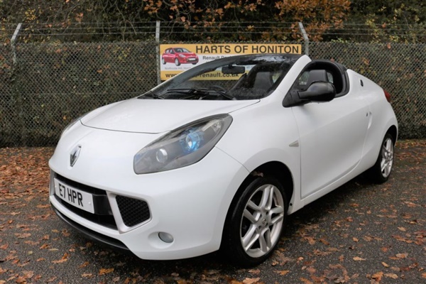Renault Wind 1.2 Dynamique TCE 2DR Convertible in White