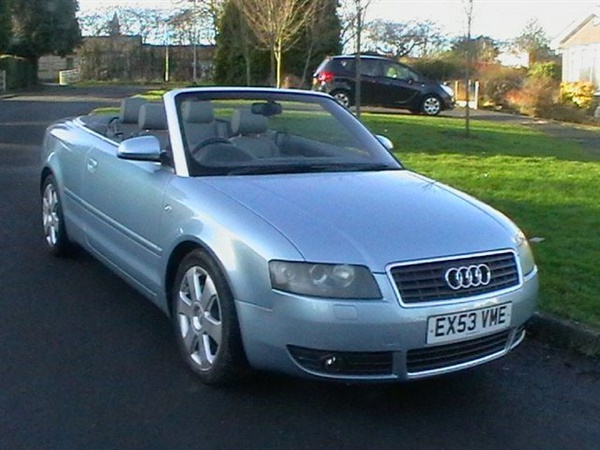 Audi A4 A4 SPORT CABRIOLET AUTO