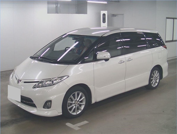 Toyota Estima AERAS G 2.4 VVTi CVT AUTO Pearl White Captain