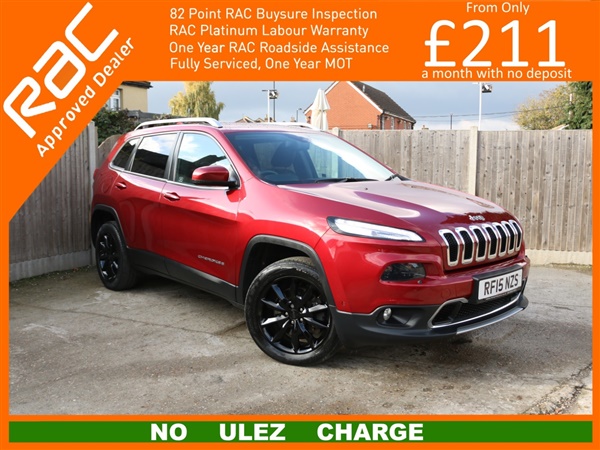 Jeep Cherokee 2.2 MultiJettII Limited Auto 4WD 5dr AUTO Sat