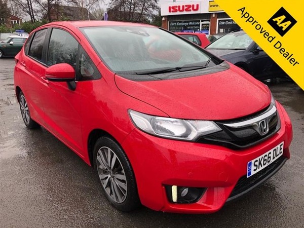 Honda Jazz 1.3 I-VTEC EX NAVI 5d 101 BHP IN RED WITH ONLY