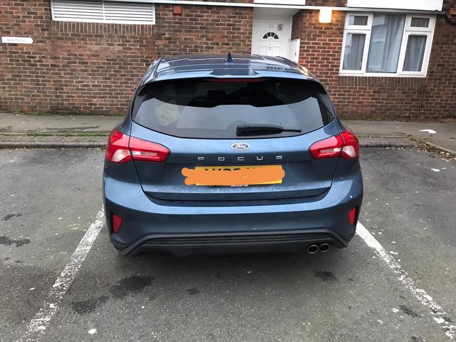 FORD FOCUS ST Line 68 plate