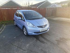 Honda Jazz ESi VTEC,  plate, metallic blue in