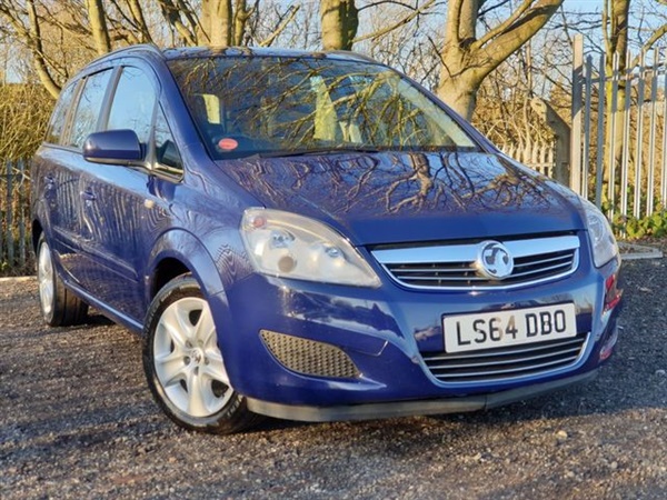 Vauxhall Zafira 1.8 EXCLUSIV 5d 120 BHP