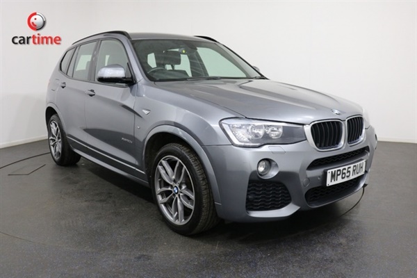 BMW X3 2.0 XDRIVE20D M SPORT 5d AUTO 188 BHP SAT NAV Heated