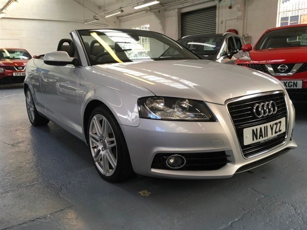 Audi A3 TDI S LINE CONVERTIBLE ONLY  MILES!!