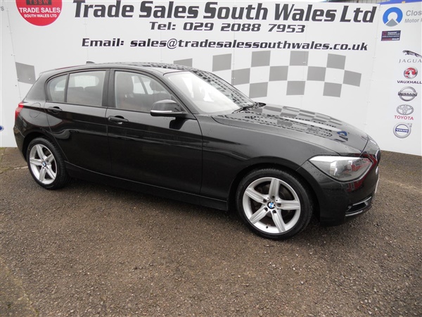 BMW 1 Series 120d Sport 5dr FULL RED LEATHER