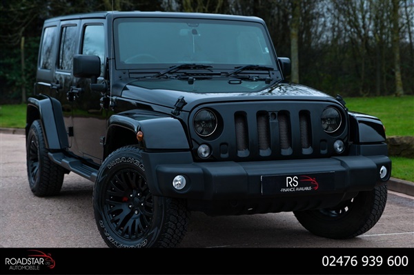 Jeep Wrangler 2.8 CRD Sahara Auto 4WD 4dr