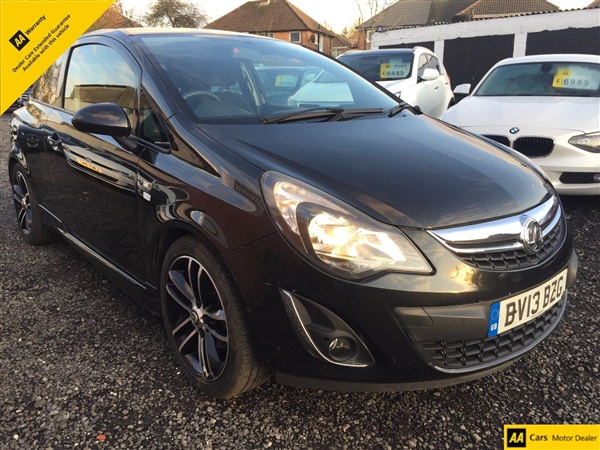 Vauxhall Corsa 1.4 i 16v Black Edition ss 3dr ac