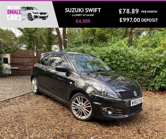 Suzuki Swift 1.6 SPORT 3d 134 BHP