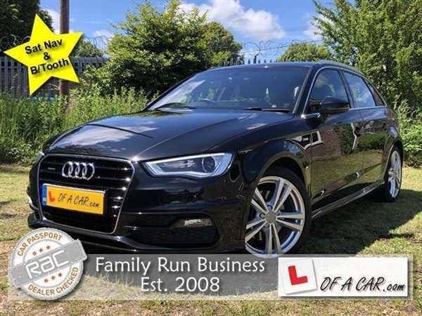 Audi A3 2.0 TDI S line Sportback S Tronic quattro 5dr (Nav)