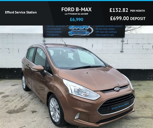 Ford B-MAX 1.6 TITANIUM 5d 104 BHP Auto