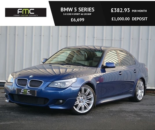 BMW 5 Series D M SPORT 4d 195 BHP Auto