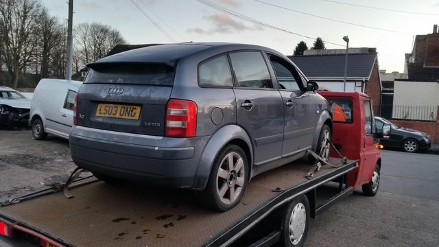 AUDI A2 1.4 TDI SE GREY BREAKING FOR PARTS