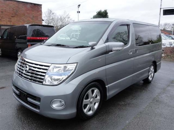 Nissan Elgrand HIGHWAY STAR RARE SILVER LEATHER EDITION Auto