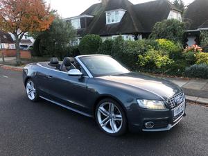  Audi S5 Convertible Automatic V6 3.0 TFSI in London |