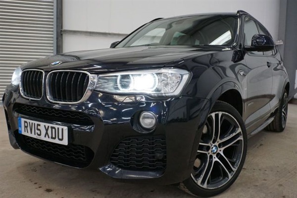 BMW X3 2.0 XDRIVE20D M SPORT 5d AUTO-2 OWNERS-HEATED OYSTER