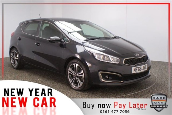 Kia Ceed 1.6 CRDI 4 ISG 5DR AUTO SAT NAV HEATED LEATHER