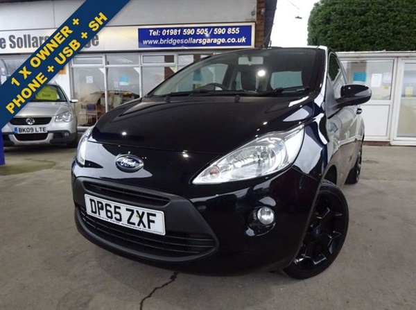 Ford KA 1.2 ZETEC BLACK EDITION 3d 69 BHP