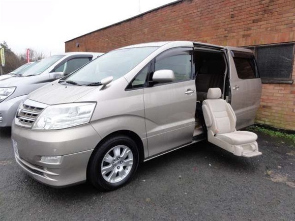 Toyota Alphard WHEELCHAIR ELECTRIC DISABLED SEAT Auto