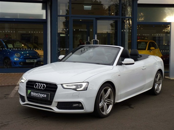 Audi A5 2.0 TDI S line Special Edition Cabriolet 2dr