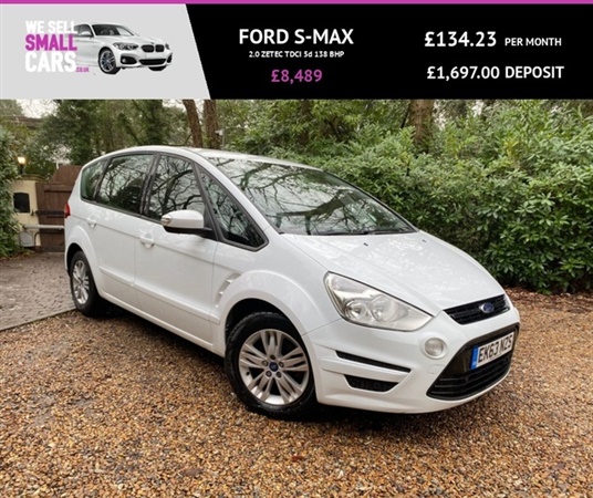 Ford S-Max 2.0 ZETEC TDCI 5d 138 BHP Semi Auto