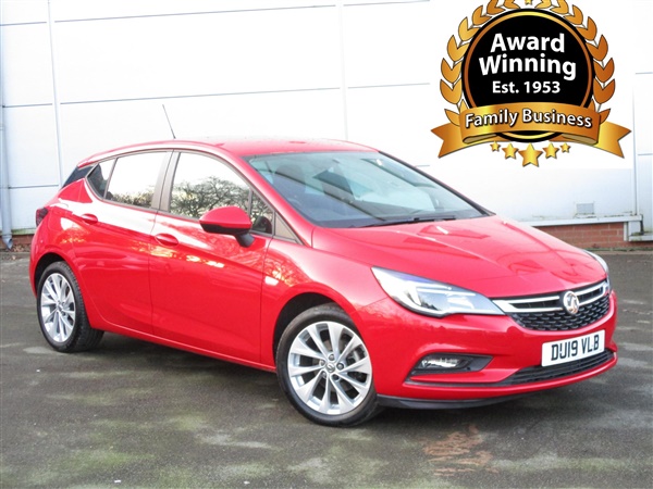 Vauxhall Astra 1.4T 16V 125 Design 5dr SAVE NEARLY 30 % ON