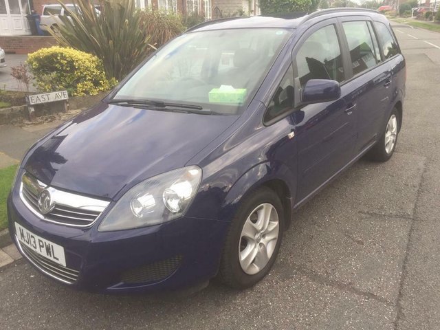 vauxhall zafira 7 seater 63 plate swap for classic car