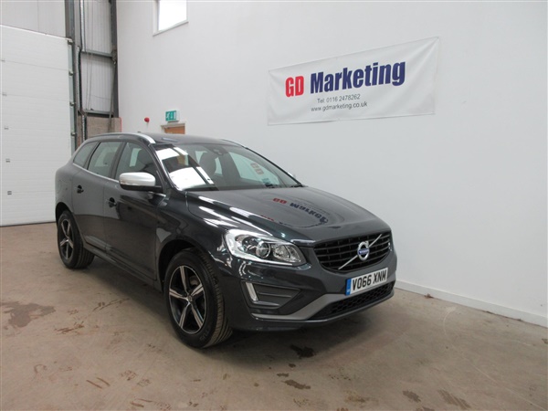 Volvo XC60 D] R DESIGN Lux Nav 5dr [Leather][£30/Year