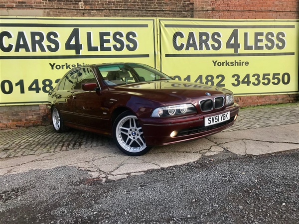 BMW 5 Series 535i 4dr AUTOMATIC RED 4 DOORS 3.5 PETROL 250