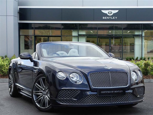 Bentley Continental 6.0 W12 GTC Speed Auto 4WD 2dr