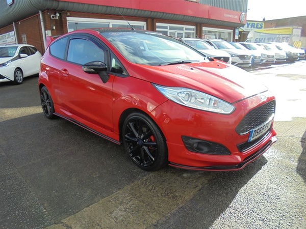 Ford Fiesta 1.0 T EcoBoost Zetec 140 S Red Edition (s/s) 3dr