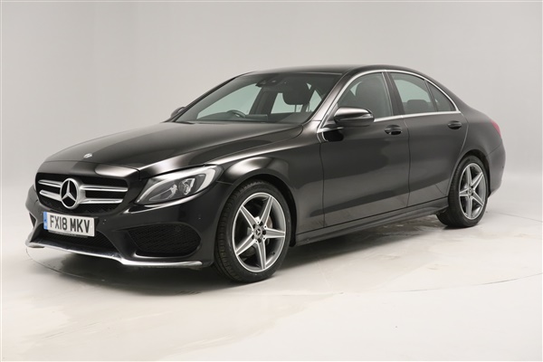 Mercedes-Benz C Class C220d AMG Line 4dr - 18IN ALLOYS - LED