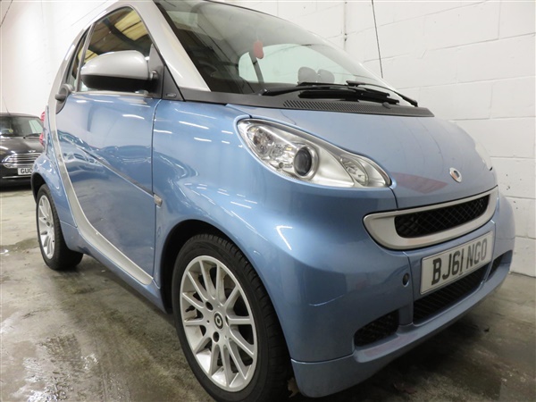 Smart Fortwo Passion mhd 2dr Softouch Auto [] SERVICE