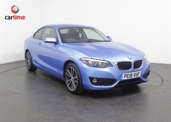 BMW 2 Series D SPORT 2d 148 BHP SAT NAV Bluetooth DAB