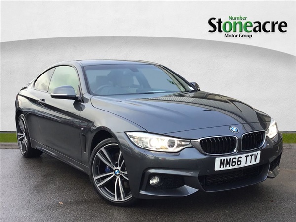 BMW 4 Series 420d [190] xDrive M Sport 2dr Auto [Prof Media]