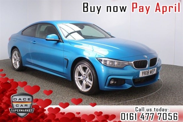 BMW 4 Series D XDRIVE M SPORT 2DR AUTO 255 BHP FULL