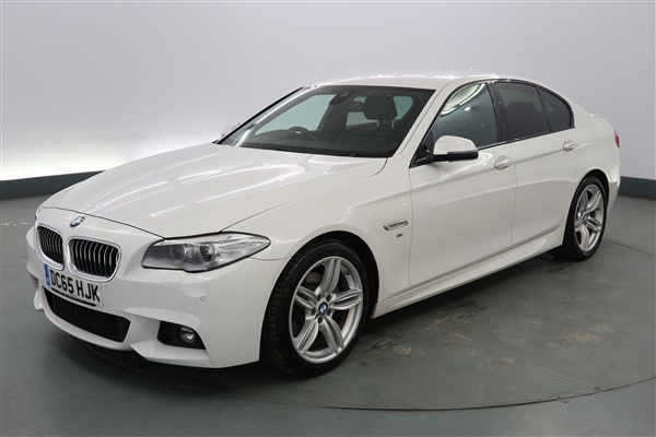 BMW 5 Series 520d [190] M Sport 4dr Step Auto SOFT CLOSE