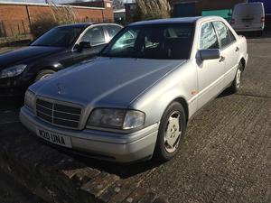 Mercedes C rare manual with private number plate in