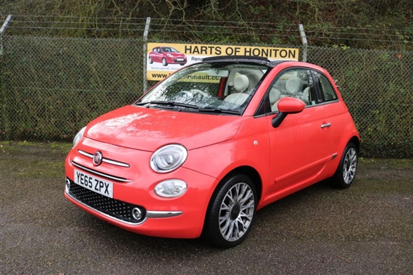 Fiat  Lounge TwinAir 2DR Convertible in Glam Coral