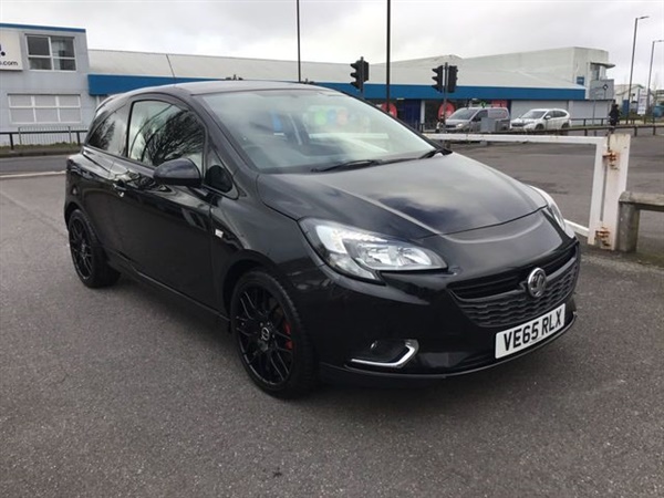 Vauxhall Corsa 1.4 BLACK EDITION S/S 3d 148 BHP