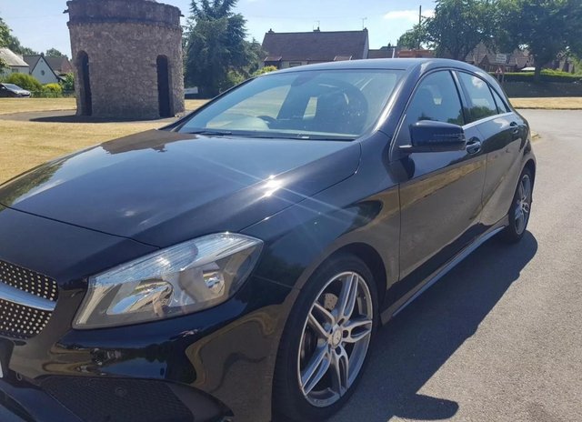 MERCEDES A200 LINE AMG 7G-DCT 2.1 DIESEL BLACK CAR A CLASS