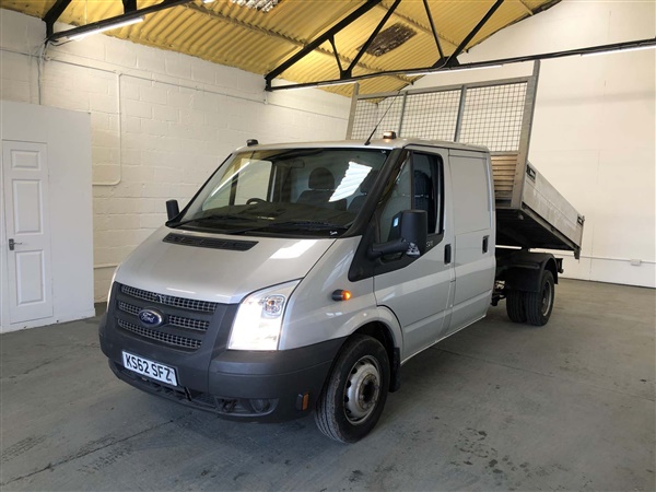 Ford Transit TBHP UTILITY CAB TIPPER SILVER