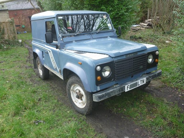 Land Rover 90tdi Defender Galvanised Chassis