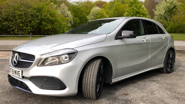 Mercedes-Benz A Class A200 AMG Line Auto with Sat Na