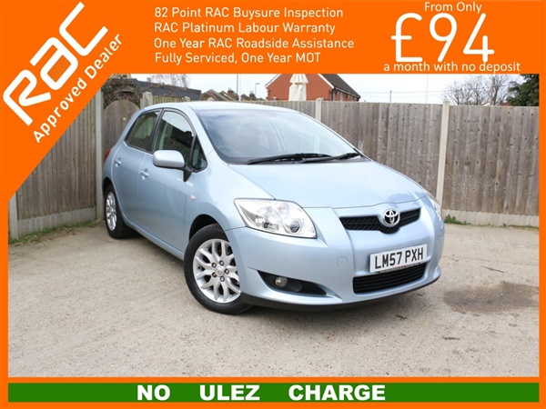 Toyota Auris 1.6 T3 Multimode 5dr Semi Auto Air Con Only
