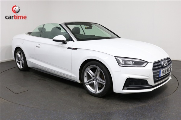 Audi A5 2.0 TFSI S line Cabriolet 2d 188 BHP SAT NAV Heated