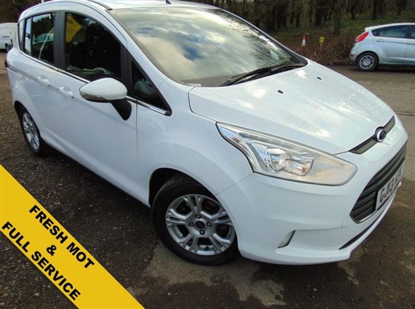 Ford B-MAX 1.6 ZETEC 5d 104 BHP Auto