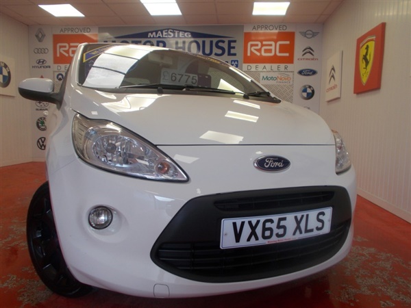 Ford KA ZETEC WHITE EDITION (? ROAD TAX AND ONLY 