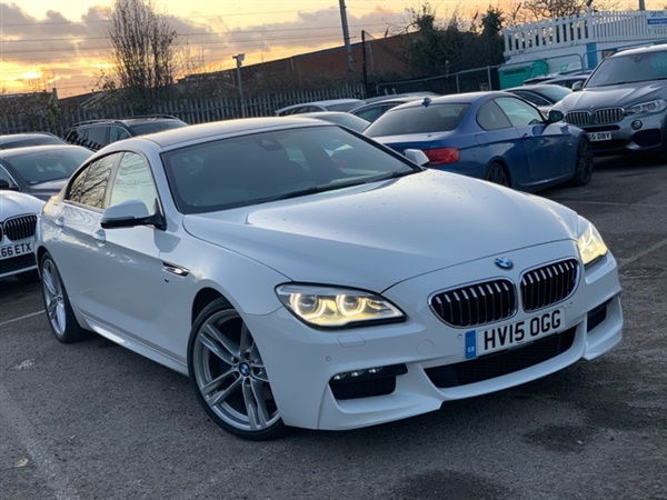 BMW 6 Series 640d M SPORT GRAN COUPE GLASS ROOF EURO 6